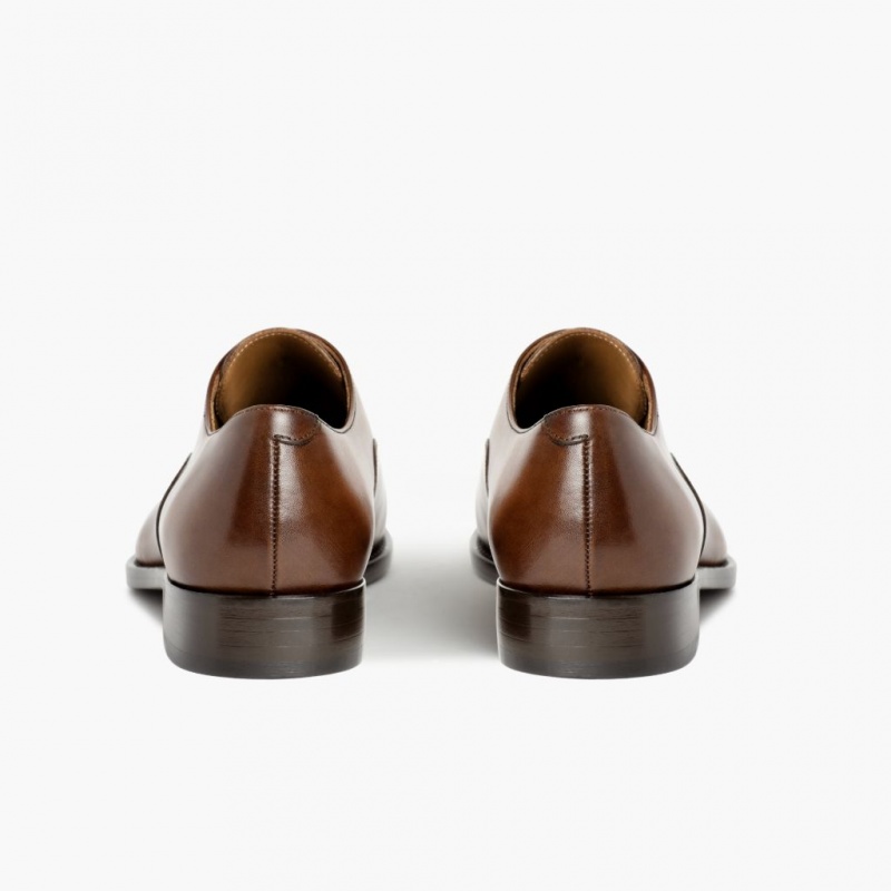 Thursday Boots Chairman Lederschuhe Herren Dunkelbraun | Österreich-74568RJZN