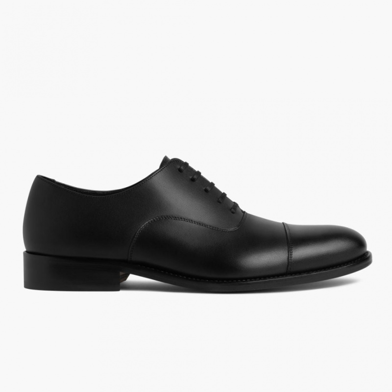 Thursday Boots Chairman Lederschuhe Herren Schwarz | Österreich-32561WAVZ