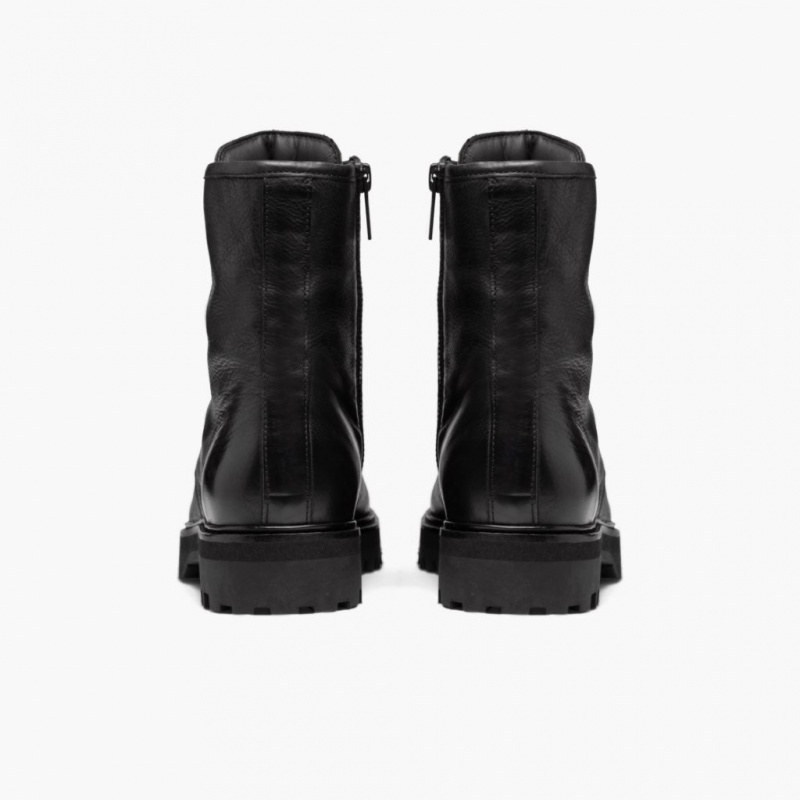 Thursday Boots Combat Schnürstiefel Damen Schwarz | Österreich-63021LXJE