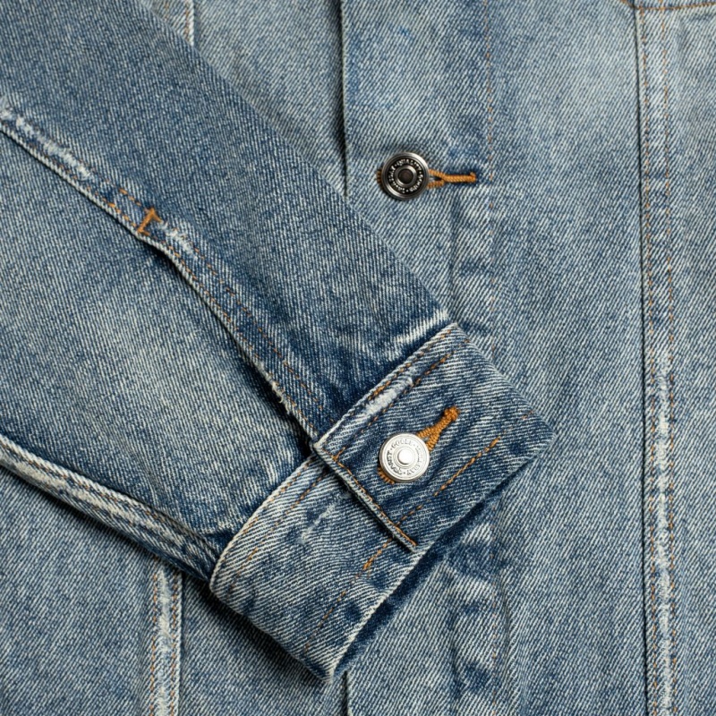Thursday Boots Denim Trucker Jacken Herren Blau | Österreich-75821JOWA