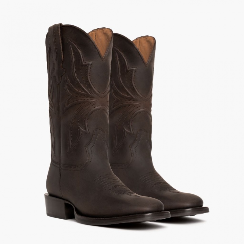 Thursday Boots Desperado Square Kappe Cowboystiefel Herren Braun | Österreich-84569UKHS