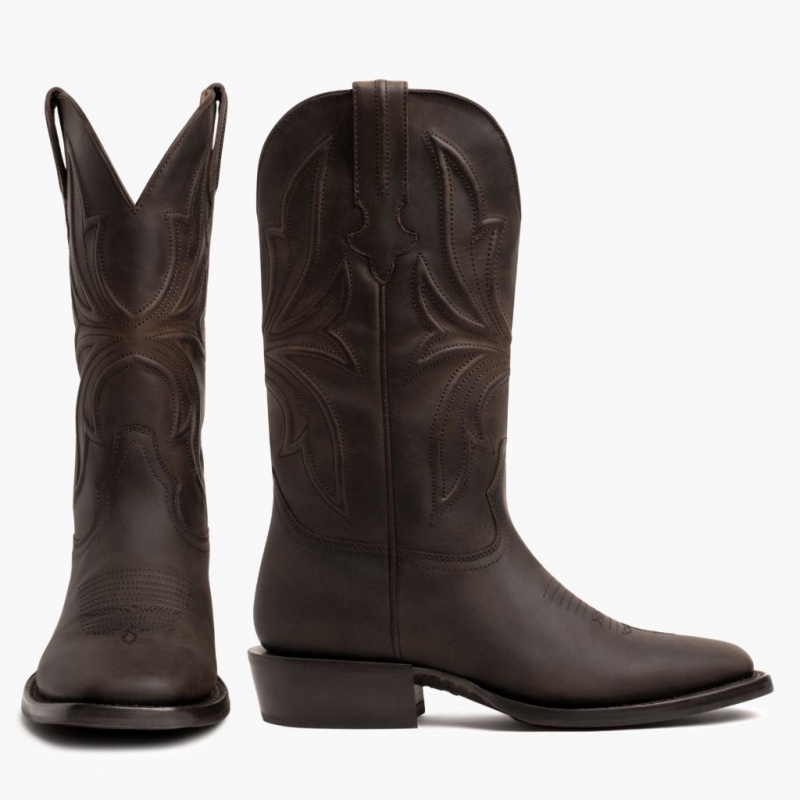 Thursday Boots Desperado Square Kappe Cowboystiefel Herren Braun | Österreich-84569UKHS