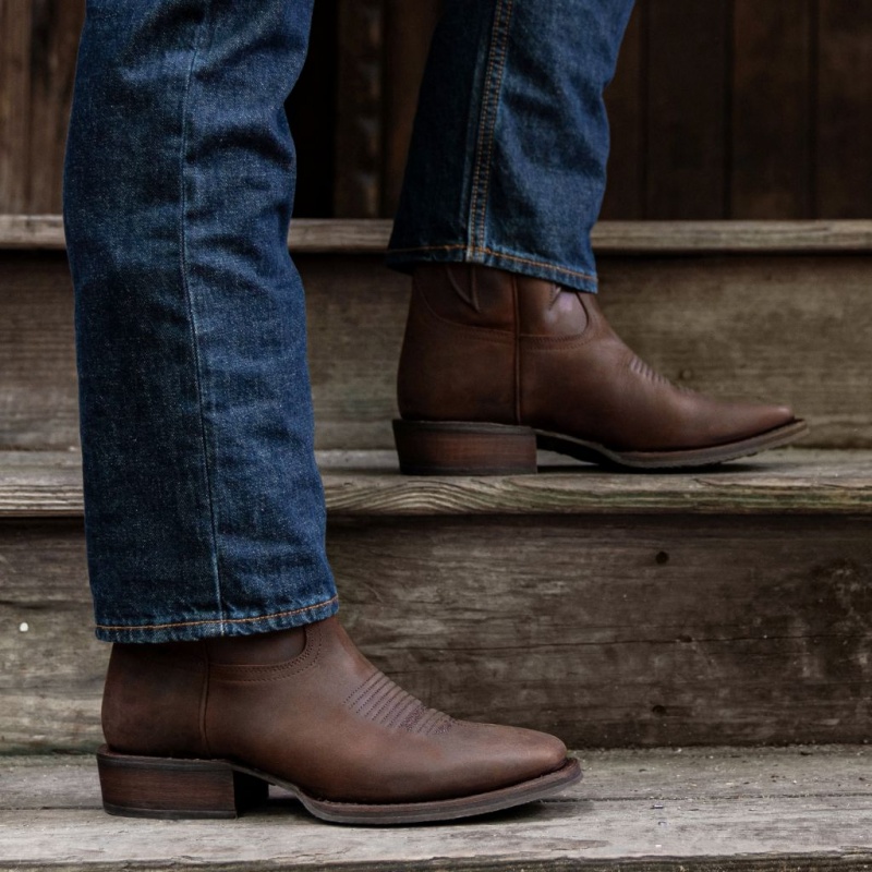 Thursday Boots Desperado Square Kappe Cowboystiefel Herren Braun | Österreich-15240YVOZ