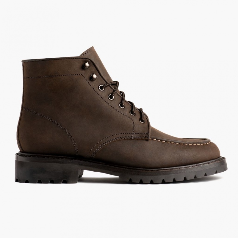 Thursday Boots Diplomat Moc Kappe Schnürstiefel Herren Braun | Österreich-70829TJPK