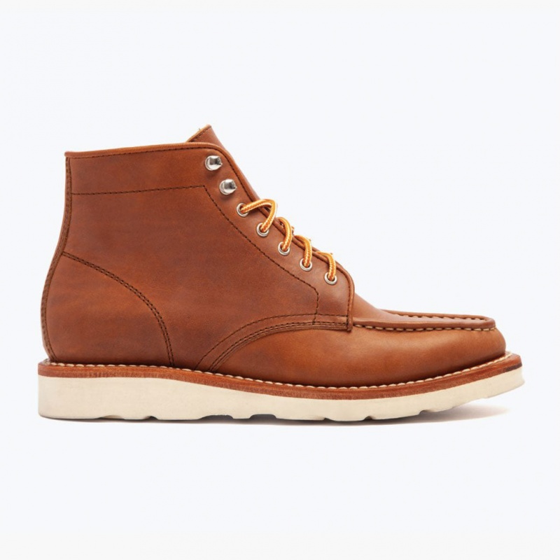 Thursday Boots Diplomat Moc Kappe Schnürstiefel Herren Braun | Österreich-83419HCFE