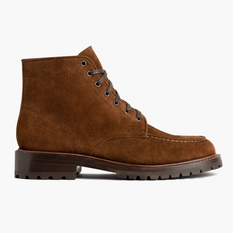 Thursday Boots Diplomat Moc Kappe Schnürstiefel Herren Braun | Österreich-71062MOXA