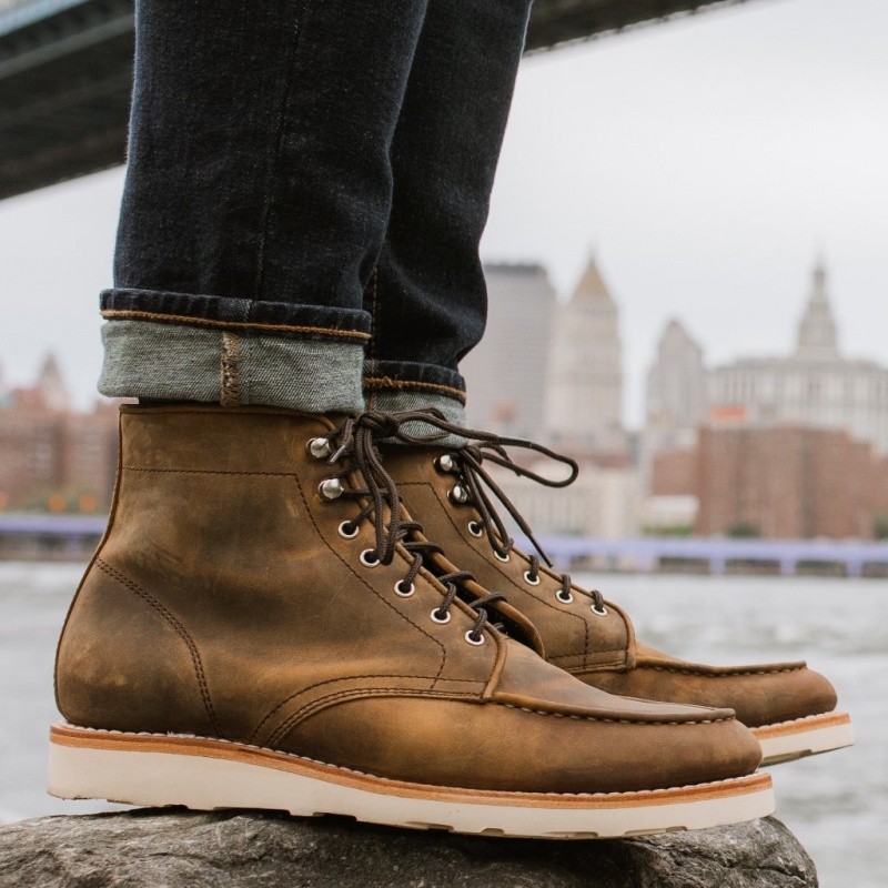 Thursday Boots Diplomat Moc Kappe Schnürstiefel Herren Braun | Österreich-98140GVPF
