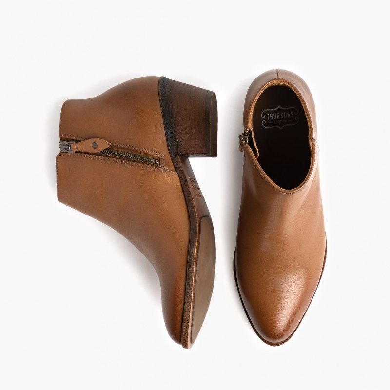 Thursday Boots Downtown Stiefeletten Damen Braun | Österreich-83745GICX