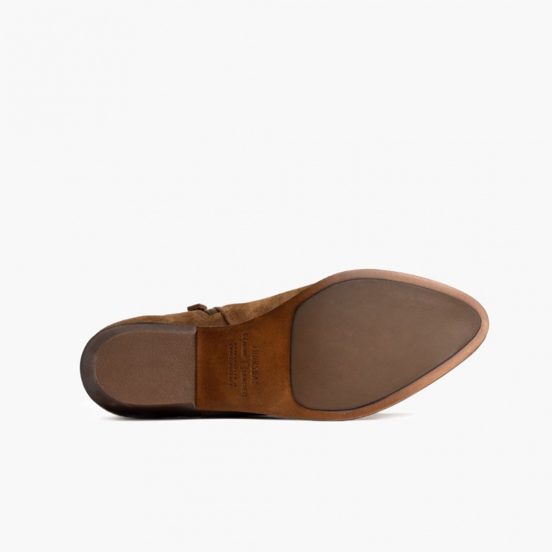 Thursday Boots Downtown Stiefeletten Damen Braun | Österreich-15760VAGR