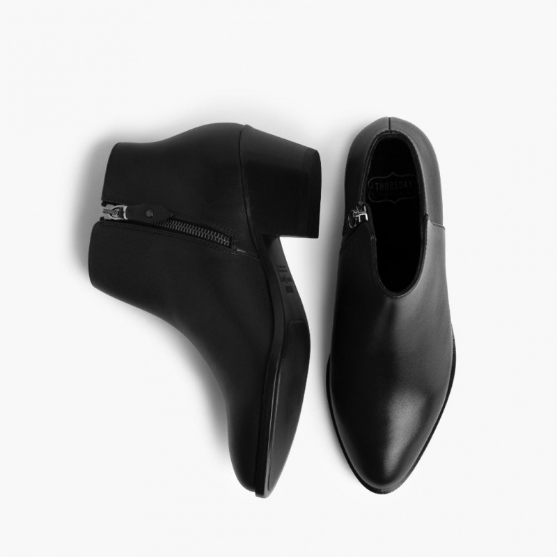 Thursday Boots Downtown Stiefeletten Damen Schwarz | Österreich-75894XRDB