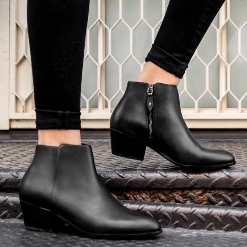 Thursday Boots Downtown Stiefeletten Damen Schwarz | Österreich-75894XRDB