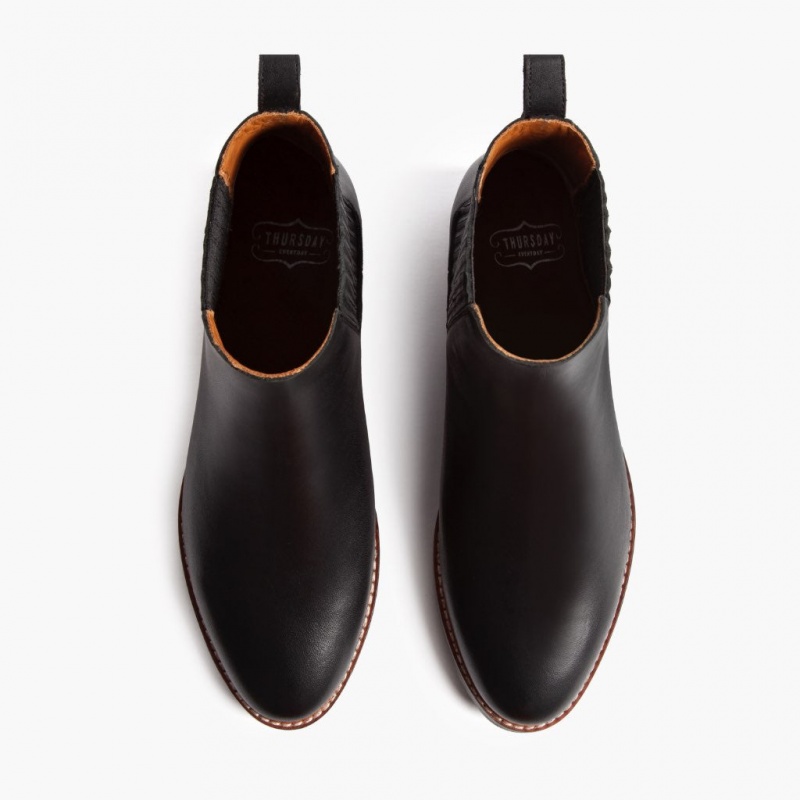 Thursday Boots Dreamer Chelsea Stiefel Damen Schwarz | Österreich-41825XJWT