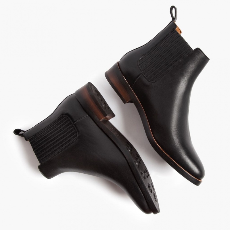 Thursday Boots Dreamer Chelsea Stiefel Damen Schwarz | Österreich-41825XJWT