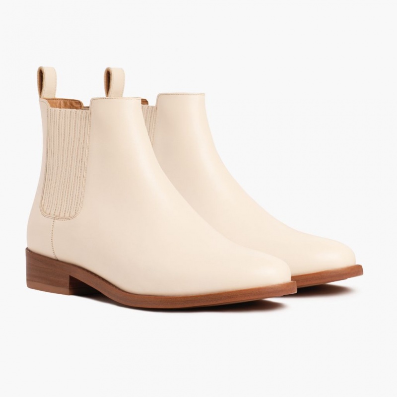 Thursday Boots Dreamer Chelsea Stiefel Damen Beige | Österreich-97620BXIL