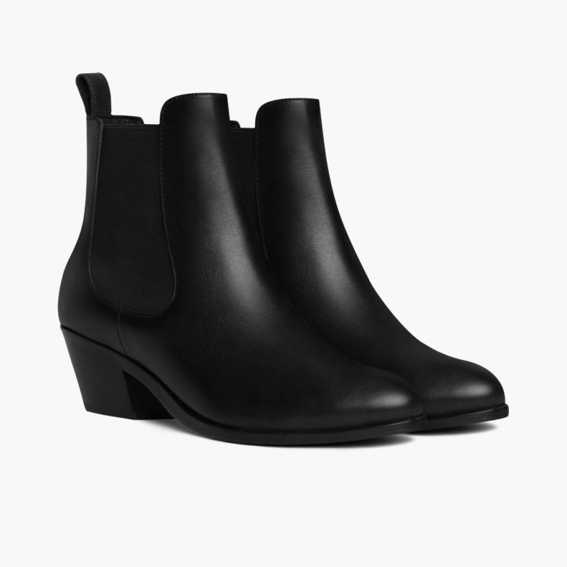 Thursday Boots Duchess 2 Heel Stiefeletten Damen Schwarz | Österreich-02963TLPC