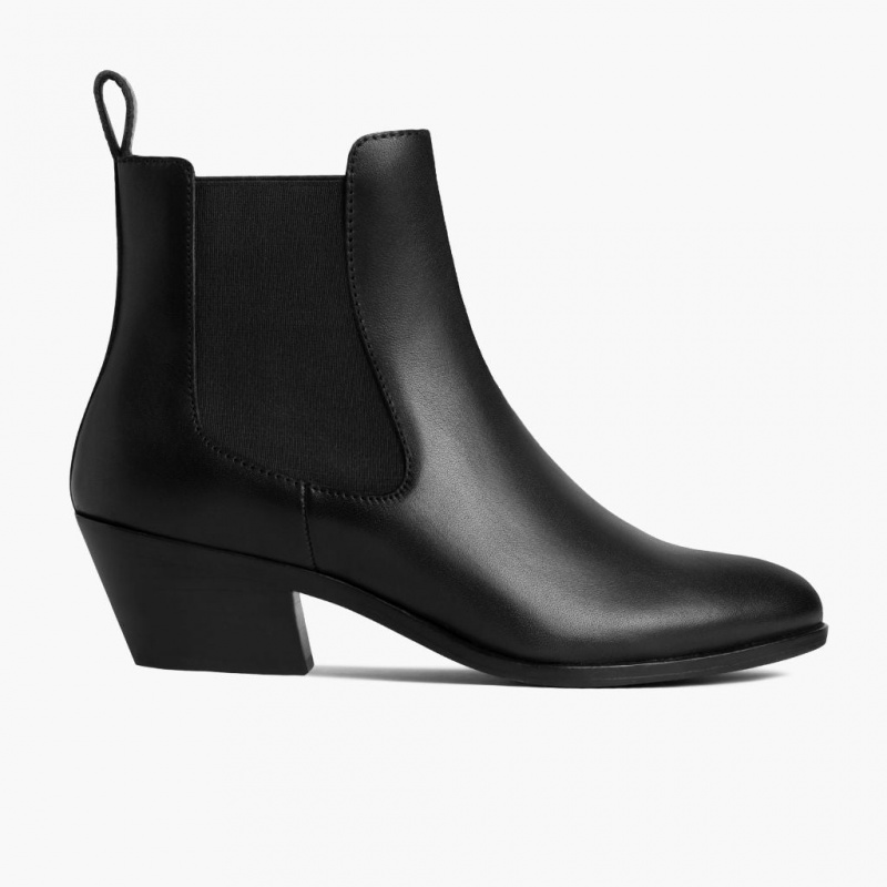 Thursday Boots Duchess 2 Heel Stiefeletten Damen Schwarz | Österreich-02963TLPC