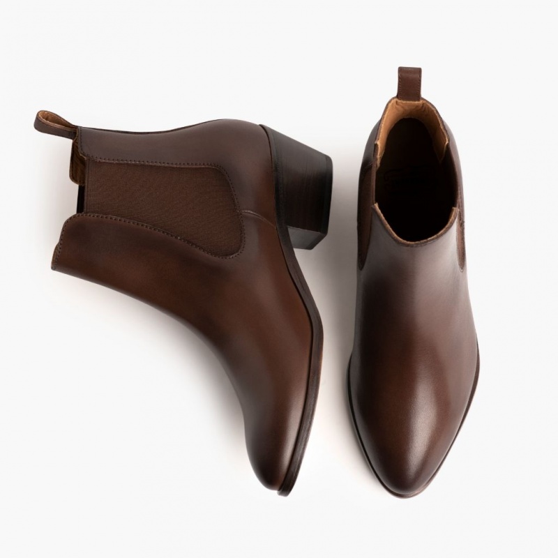 Thursday Boots Duchess 2 Heel Stiefeletten Damen Dunkelbraun | Österreich-31297YSEO