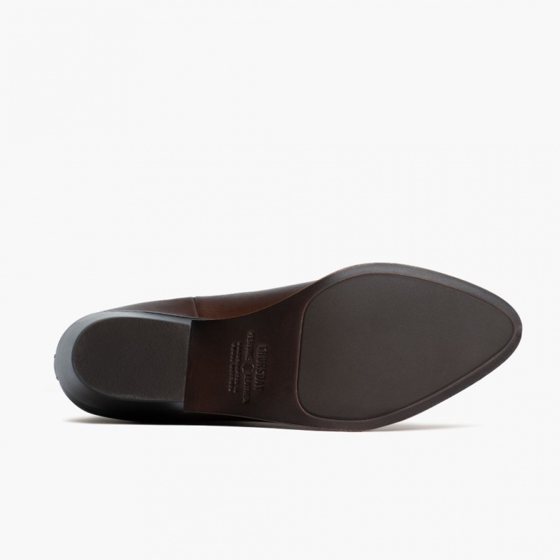 Thursday Boots Duchess 2 Heel Stiefeletten Damen Dunkelbraun | Österreich-31297YSEO