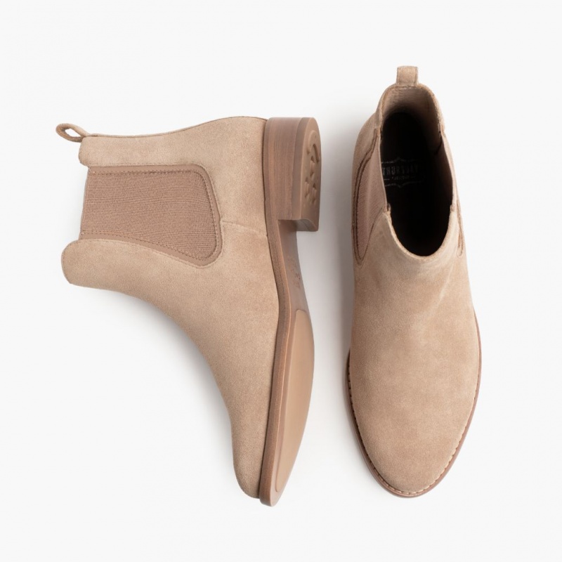 Thursday Boots Duchess Chelsea Stiefel Damen Taupe | Österreich-41683FKSO