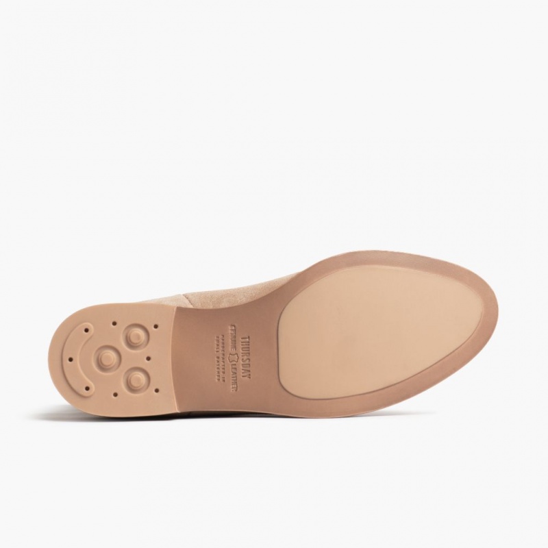 Thursday Boots Duchess Chelsea Stiefel Damen Taupe | Österreich-41683FKSO