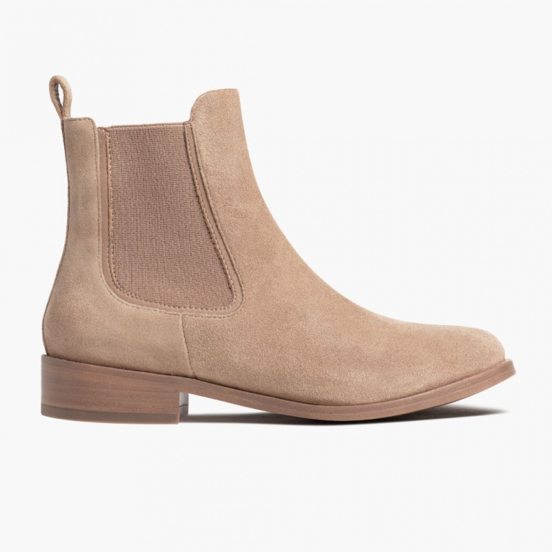 Thursday Boots Duchess Chelsea Stiefel Damen Taupe | Österreich-41683FKSO