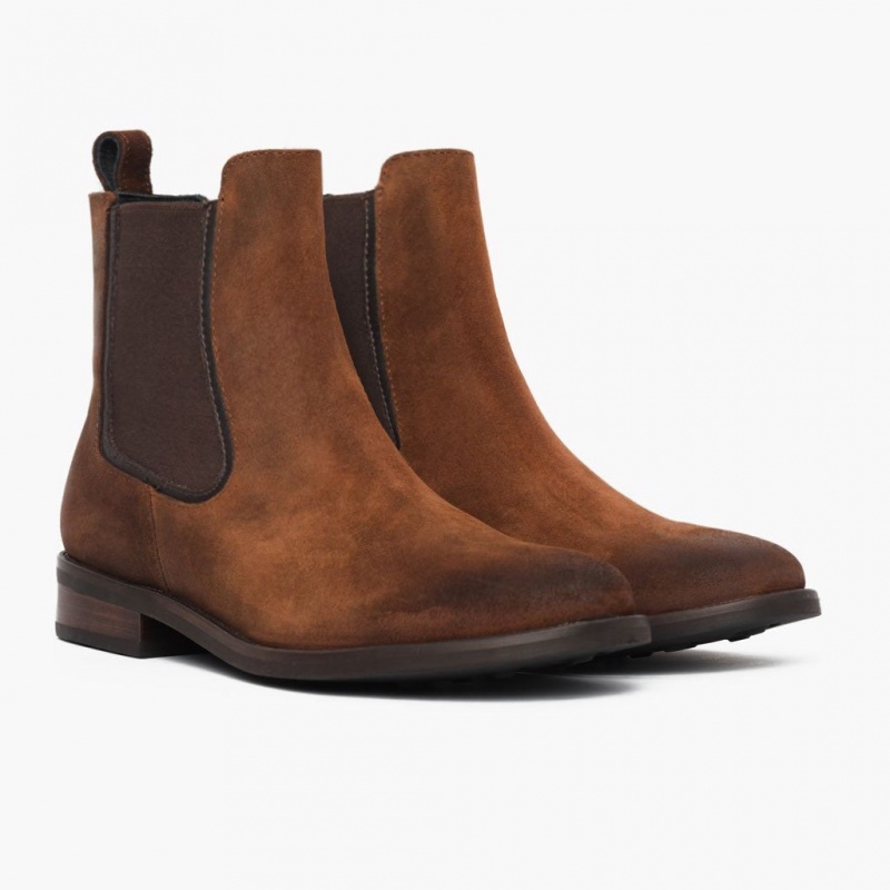 Thursday Boots Duchess Chelsea Stiefel Damen Braun | Österreich-48701YTUK