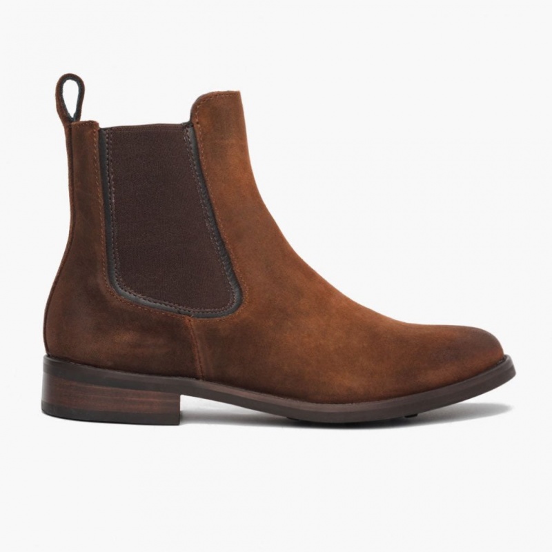 Thursday Boots Duchess Chelsea Stiefel Damen Braun | Österreich-48701YTUK