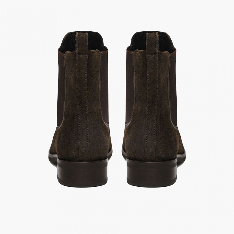 Thursday Boots Duchess Chelsea Stiefel Damen Dunkelolivgrün | Österreich-06927DXPM