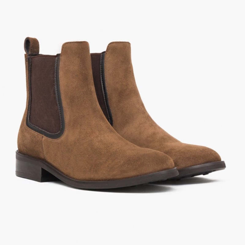 Thursday Boots Duchess Chelsea Stiefel Damen Braun | Österreich-86940KSMX