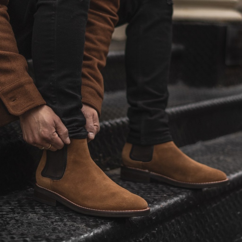 Thursday Boots Duke Chelsea Stiefel Herren Braun | Österreich-05934OUMN