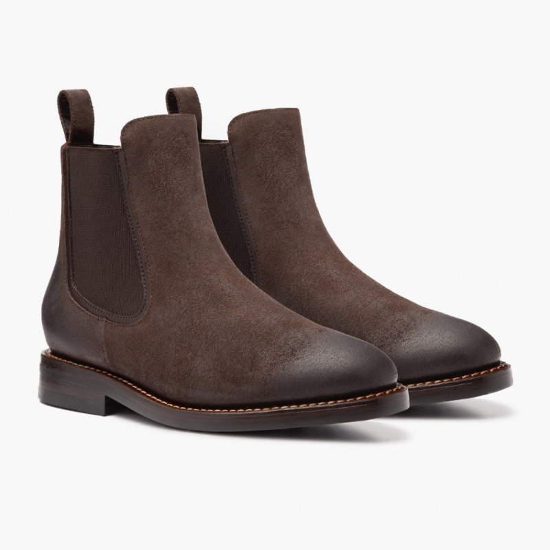 Thursday Boots Duke Chelsea Stiefel Herren Schokolade | Österreich-21874STDE
