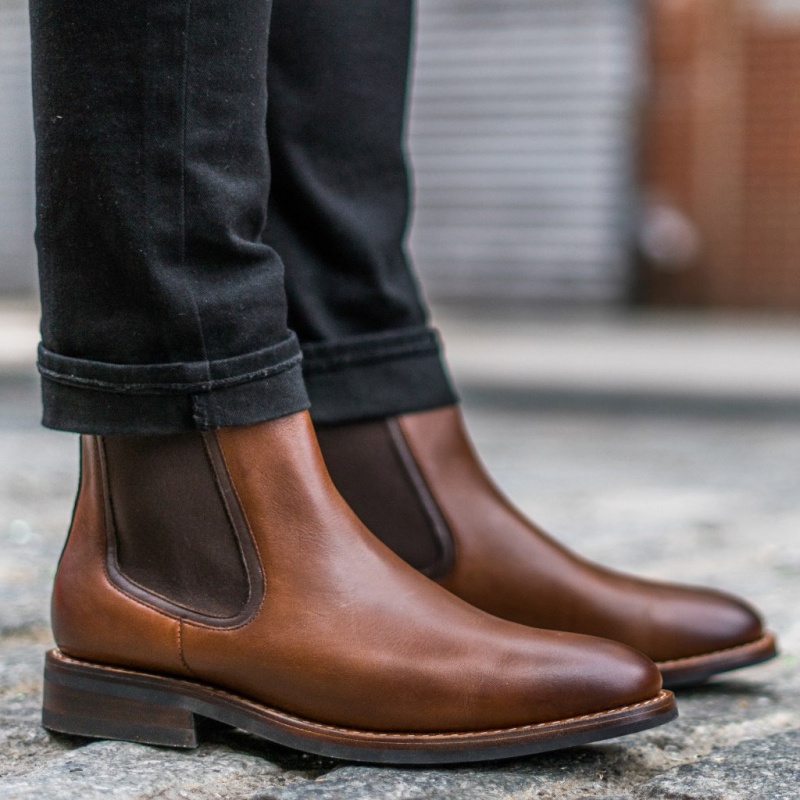 Thursday Boots Duke Chelsea Stiefel Herren Braun | Österreich-57169SRDB