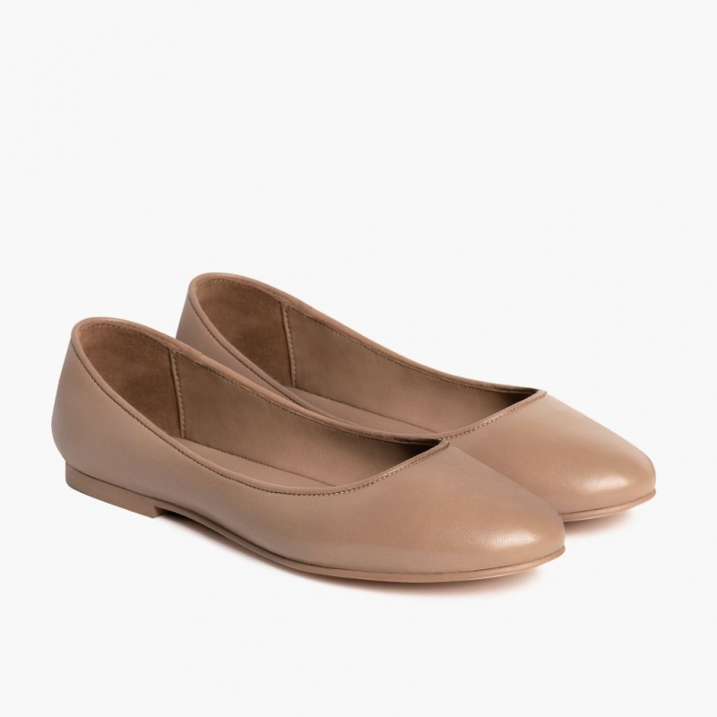 Thursday Boots Feliz Ballerinas Damen Beige | Österreich-87410PCJD