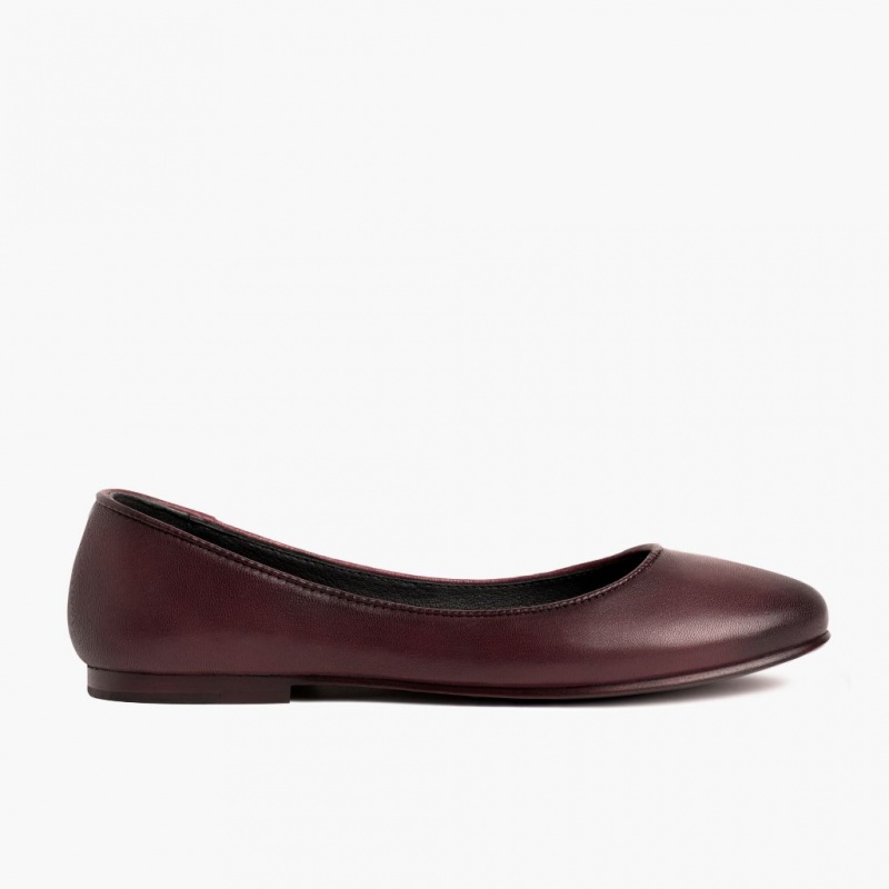 Thursday Boots Feliz Ballerinas Damen Bordeaux | Österreich-62713SMFN