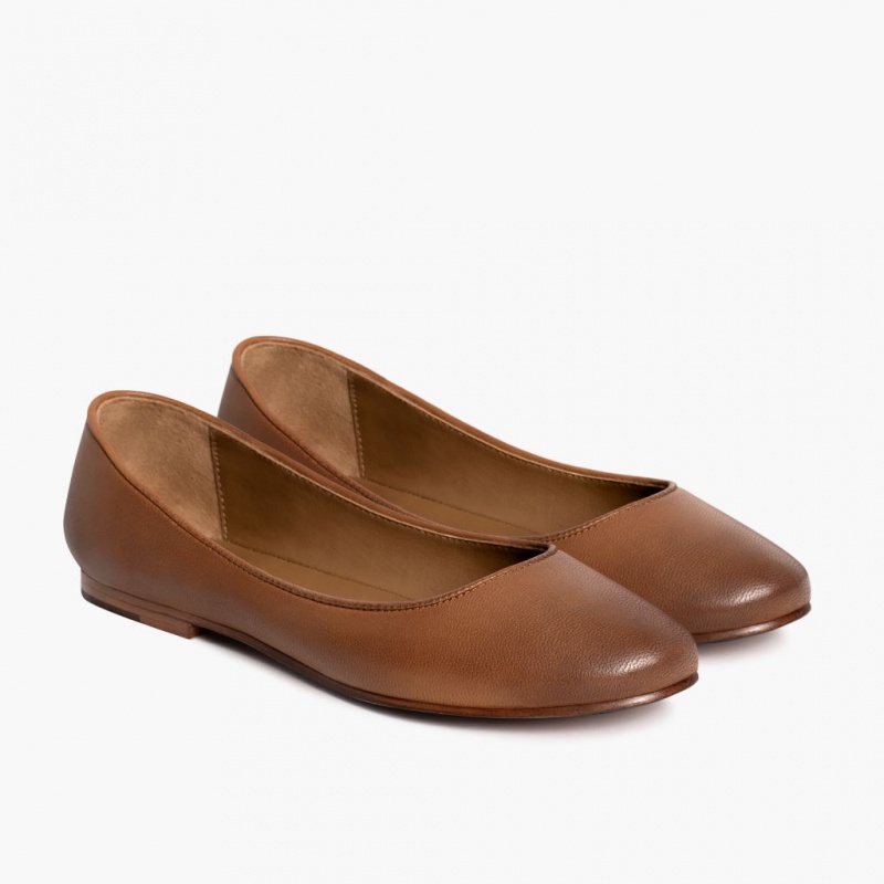 Thursday Boots Feliz Ballerinas Damen Braun | Österreich-01732HWPK