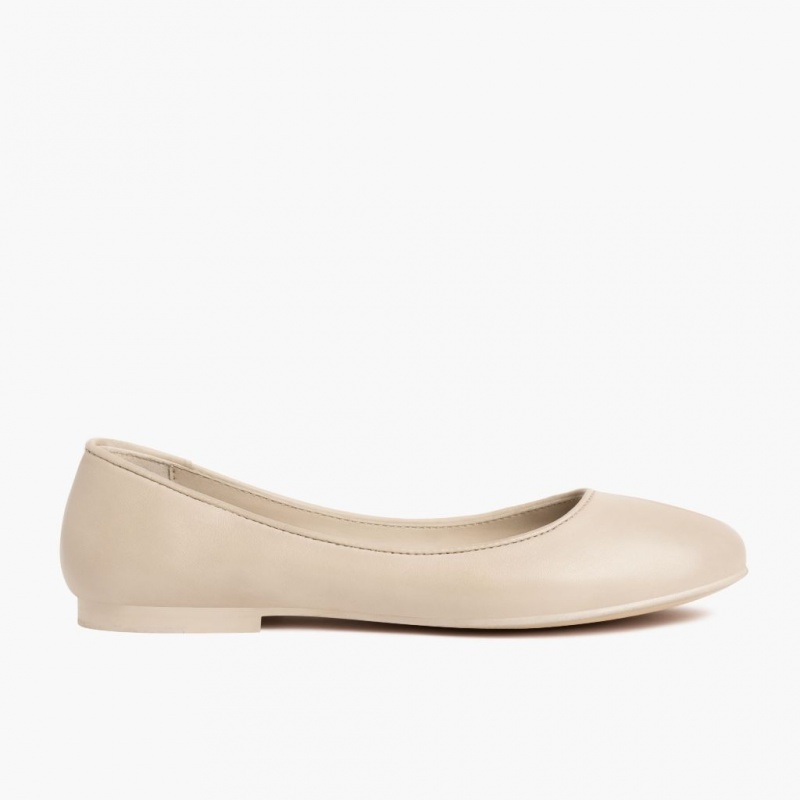 Thursday Boots Feliz Ballerinas Damen Hellbeige | Österreich-45916UWJK