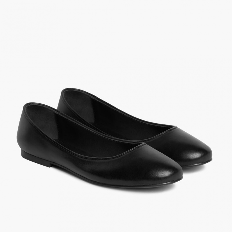 Thursday Boots Feliz Ballerinas Damen Schwarz | Österreich-57038ULBA