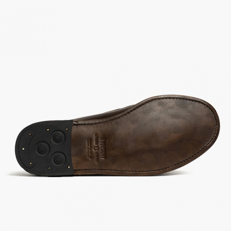 Thursday Boots Handsewn Halbschuhe Herren Schokolade | Österreich-48035XIVM