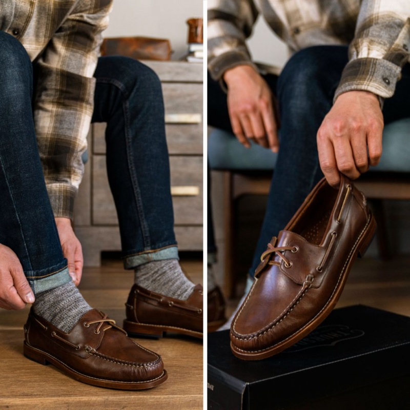Thursday Boots Handsewn Halbschuhe Herren Braun | Österreich-90628MQCA