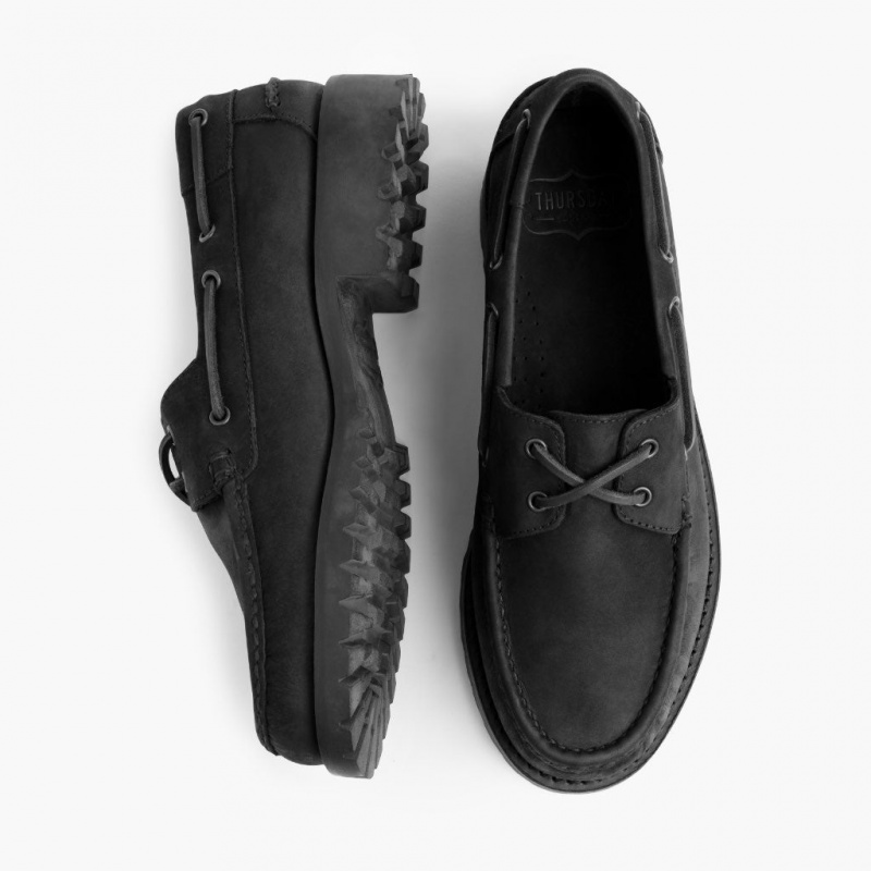 Thursday Boots Handsewn Halbschuhe Herren Schwarz | Österreich-46157IMKF