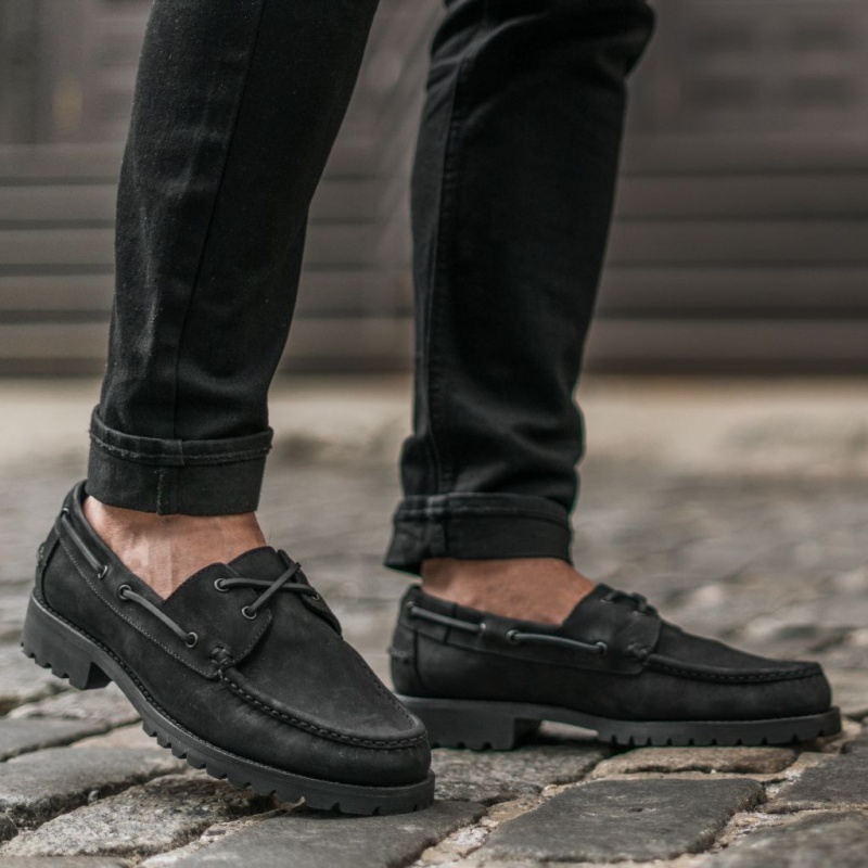 Thursday Boots Handsewn Halbschuhe Herren Schwarz | Österreich-46157IMKF