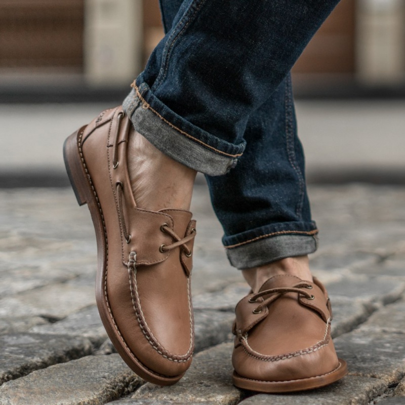 Thursday Boots Handsewn Halbschuhe Herren Braun | Österreich-10487IDNT