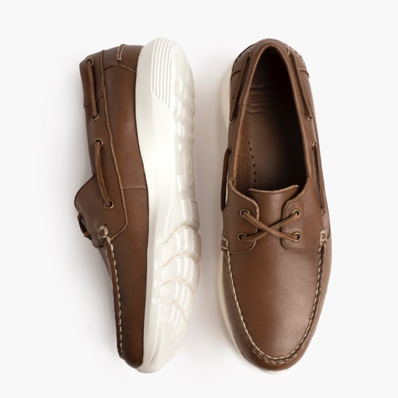 Thursday Boots Handsewn Runner Bootsschuhe Herren Braun | Österreich-63921KOVN