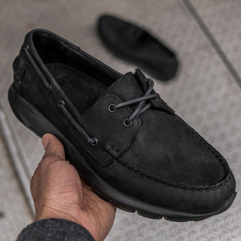 Thursday Boots Handsewn Runner Bootsschuhe Herren Schwarz | Österreich-05214EMAK