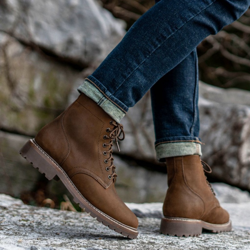 Thursday Boots Hero Schnürstiefel Herren Braun | Österreich-63719LINQ