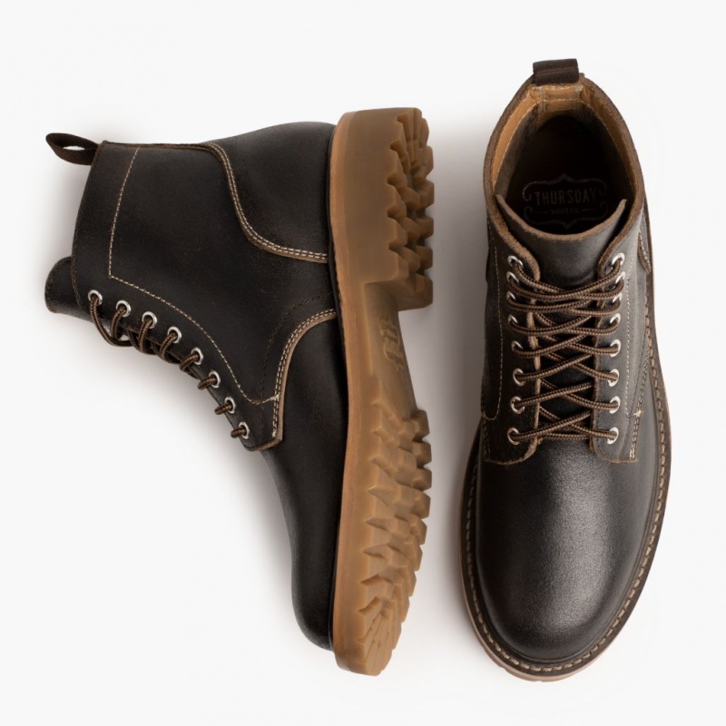Thursday Boots Hero Schnürstiefel Herren Dunkelbraun | Österreich-35410IDSP
