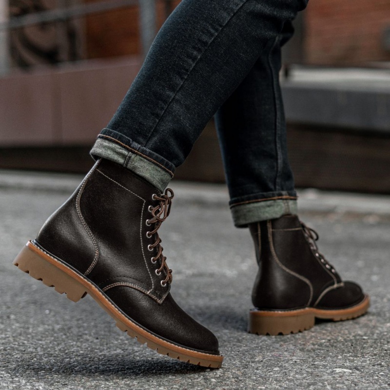Thursday Boots Hero Schnürstiefel Herren Dunkelbraun | Österreich-35410IDSP