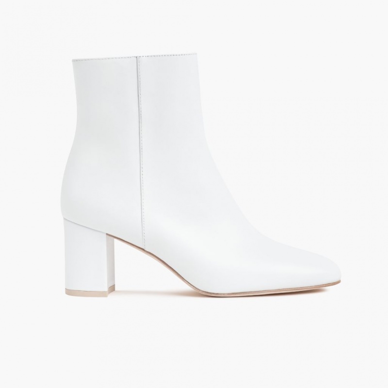 Thursday Boots High Standard High Heel Stiefeletten Damen Weiß | Österreich-92704LKXQ