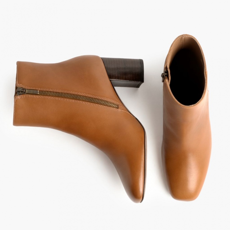 Thursday Boots High Standard High Heel Stiefeletten Damen Braun | Österreich-26859LUKH