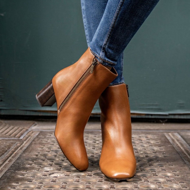Thursday Boots High Standard High Heel Stiefeletten Damen Braun | Österreich-26859LUKH